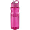 21004941f Bidon H2O Base® o pojemności 650 ml z wieczkiem z słomką