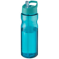 21004951f Bidon H2O Base® o pojemności 650 ml z wieczkiem z słomką