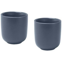 12639755f Male filiżanki ceramiczne do espresso o pojemności 90 ml - zestaw 2 sztuk