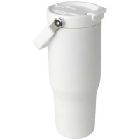 10086401f Kubek Bronx o pojemności 900 ml, z izolacją próżniową, wykonany ze recyklingowanej stali nierdzewnej z certyfikatem RCS i z miedzi, z wielofukncyjną zakrętką