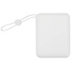 12445001f Acrux powerbank do tabletu o pojemności 10 000 mAh i mocy 35 W z wbudowanym kablem typu C - wykonany z tworzyw sztucznych pochodzących z recyklingu.